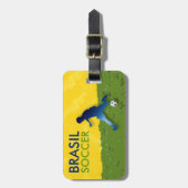 ブラジルサッカー ラゲッジタグ (正面縦)