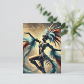 ブラジルサンバダンサー ポストカード (スタンド正面)