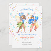 ブラジルサンバ招待状 招待状 (正面/裏面)