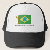 ブラジルサンパウロの南代表団LDS キャップ (正面)