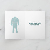 ブラジルジウジチBJJギパーソナライズされた誕生日 カード (内部)