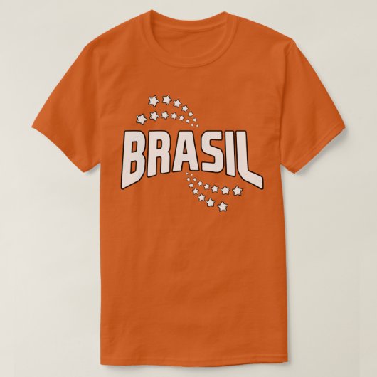 ブラジルスポーカジュアルティ版 Tシャツ (デザイン正面)