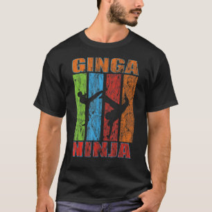 ブラジルダンス空手スポーツ戦闘機カポエ Tシャツ