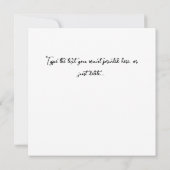 ブラジルハッピーバースデーカードフェリズアニヴェルサーリオ サンキューカード (裏面)