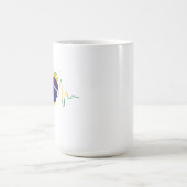 ブラジルハート コーヒーマグカップ (中央)
