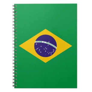 ブラジルバンデイラドブラジル国旗 ノートブック