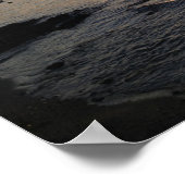 ブラジルビーチサンセットポスター ポスター (角)