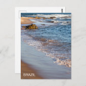 ブラジルビーチ旅行はがき ポストカード (正面/裏面)