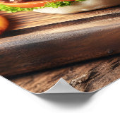 ブラジルピカナバーガー ポスター (角)