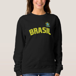 ブラジルプライドブラジル国国際的旗C スウェットシャツ