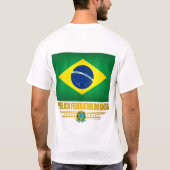 「ブラジルプライド」アパレル Tシャツ (裏面)