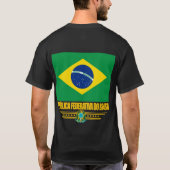「ブラジルプライド」シャツ Tシャツ (裏面)