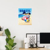 ブラジルポスター ポスター (ホームオフィス)