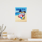 ブラジルポスター ポスター (キッチン)