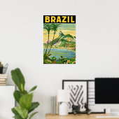 ブラジルポスター ポスター (ホームオフィス)