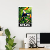 ブラジルポスター ポスター (ホームオフィス)