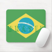 ブラジルマウスパッド国旗 マウスパッド (マウス)