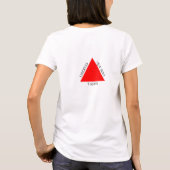 ブラジルミナスジェライス州の旗 Tシャツ (裏面)