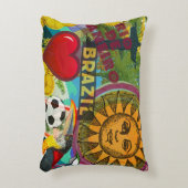 ブラジルリオデジャニエロサントラベルアーカラフルト アクセントクッション (正面(垂直))