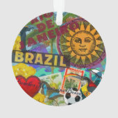 ブラジルリオデジャニエロサントラベルアーカラフルト オーナメント (裏面)