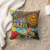 ブラジルリオデジャニエロサントラベルアーカラフルト クッション (ブランケット)