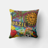 ブラジルリオデジャニエロサントラベルアーカラフルト クッション (裏面)