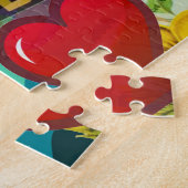 ブラジルリオデジャニエロサントラベルアーカラフルト ジグソーパズル (側面)