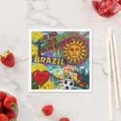 ブラジルリオデジャニエロサントラベルアーカラフルト スタンダードカクテルナプキン (インサイチュ)