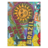 ブラジルリオデジャニエロサントラベルアーカラフルト テーブルクロス (正面)