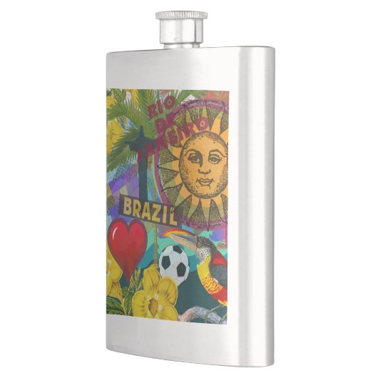 ブラジルリオデジャニエロサントラベルアーカラフルト フラスク (左)
