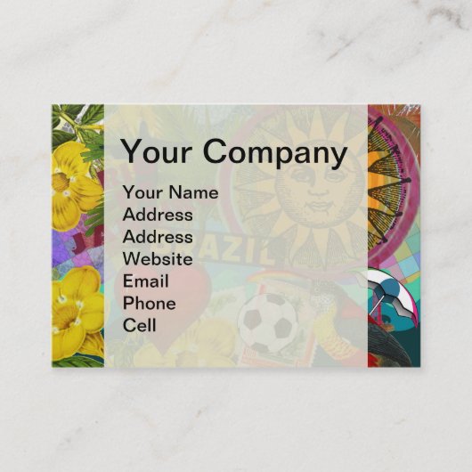 ブラジルリオデジャニエロサントラベルアーカラフルト 名刺 (正面)