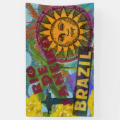 ブラジルリオデジャニエロサントラベルアーカラフルト 横断幕 (縦)