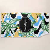 ブラジルリオ ビーチタオル (正面)