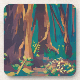 ブラジルローズウッド飲料用コースター コースター