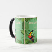 ブラジルワイルド自然旅行アドベンチャー モーフィングマグカップ (正面左)