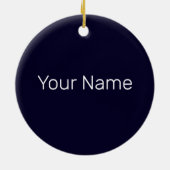 ブラジルヴィンテージトゥーカン国旗サンバマスク土産 セラミックオーナメント (裏面)