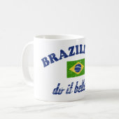 ブラジル人それはよくします コーヒーマグカップ (正面左)