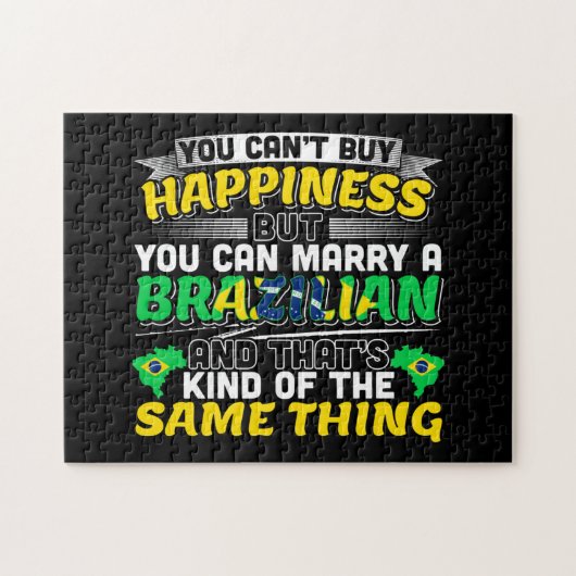 ブラジル人との結婚 – ブラジルの幸せ ジグソーパズル (横)