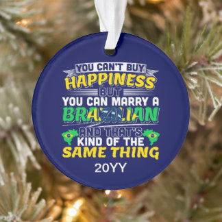 ブラジル人と結婚して - ブラジルの幸福 オーナメント
