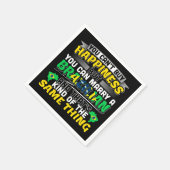 ブラジル人と結婚して - ブラジルの幸福 スタンダードカクテルナプキン (角)