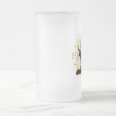 ブラジル人のJiu Jitsuによって曇らされるビールガラス フロストグラスビールジョッキ (中央)