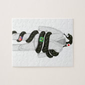 ブラジル人のJiu Jitsuのヘビ ジグソーパズル (横)