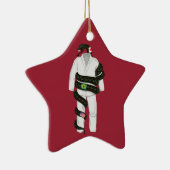 ブラジル人のJiu Jitsuのヘビ セラミックオーナメント (右)