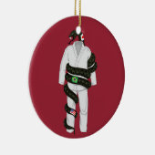 ブラジル人のJiu Jitsuのヘビ セラミックオーナメント (右)