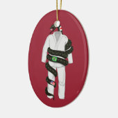 ブラジル人のJiu Jitsuのヘビ セラミックオーナメント (左)