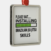 ブラジル人のJiu-Jitsuの技術を取付けること メタルオーナメント (右)