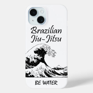 ブラジル人のJiu-Jitsuの素晴らしい波の電話箱 iPhone 15ケース