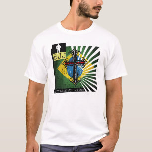 ブラジル人のJiu Jitsuの進化 + 改革のTシャツ Tシャツ
