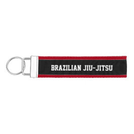 ブラジル人のJiu-Jitsuの黒帯Keychain リストバンドキーホルダー