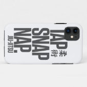 ブラジル人のJiu-Jitsu MMAの武道 Case-Mate iPhoneケース (裏面(横))